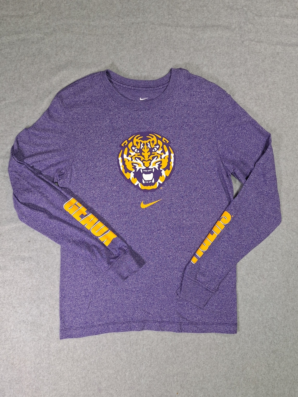 Nike LSU Tigers Purple Heather Men's Size S